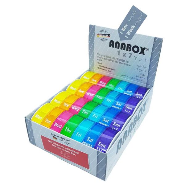 ANABOX® 7 In One, Rainbow Plus